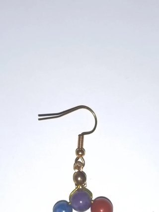 Conjunto Pulsera y Pendientes Multicolor