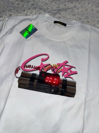 Camiseta Corteiz No Time 4 Luv Bomb - Nueva