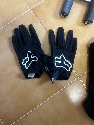Guantes Fox MTB Negros