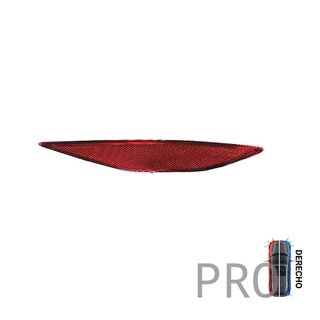 Reflex Rojo - Derecho - Volkswagen VW GOLF VII (2012-2017)