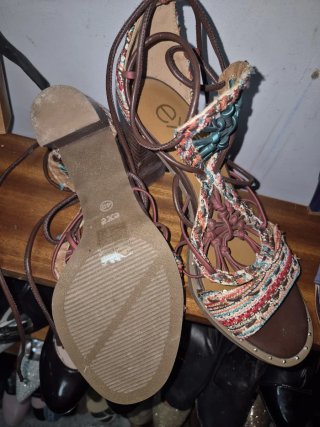 Sandalias EXE boho chic talla 39