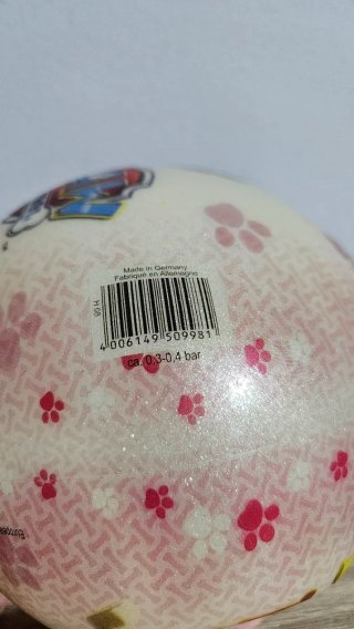 Pelota colección Patrulla Canina