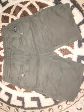Stone Island Pantalones Cargo Verde Talla M
