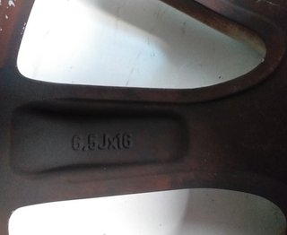 Llanta opel 397863 6.5jx16 zafira b cosmo