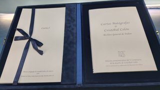 Facsímil “Cartas Autógrafas de Cristobal Colón en el Archivo General de Indias”