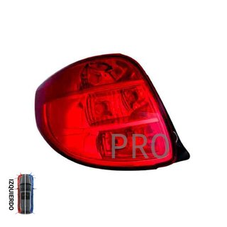 Piloto Trasero Sin Portalámparas Rojo - Izquierdo - Fiat SEDICI (2006 en adelante)
