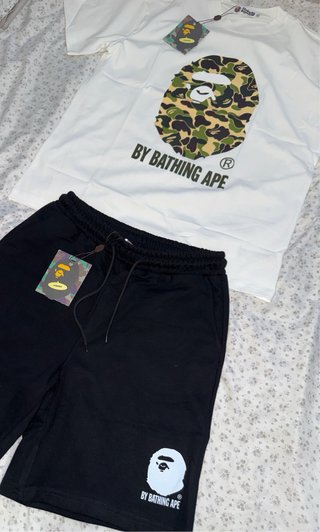 Conjunto BAPE (Camiseta + Pantalón corto) - Nuevo