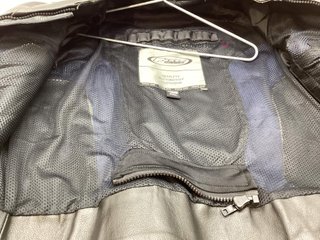 chaqueta motorista force one piel