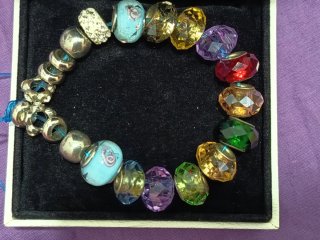 Charm de Cristal y Metal