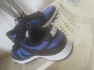 Zapatillas Nike Azules y Negras