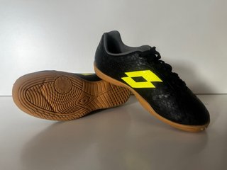 Zapatillas Fútbol Niño Lotto Negras