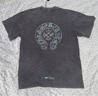 Camiseta Chrome Hearts Efecto Lavado