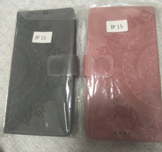 Pack 2 Fundas Libro iPhone 15