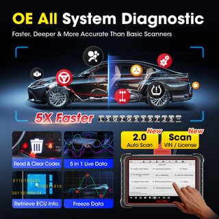 Autel MaxiCOM MK900 escáner diagnóstico coche