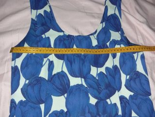 Vestido azul elegante