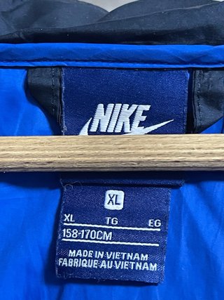 Chaqueta Nike Azul con Capucha