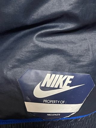 Chaqueta Nike Azul con Capucha