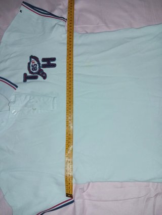 Polo Tommy Hilfiger Blanco Talla M