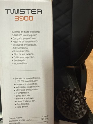 Secador Twister 3900 Mujer