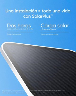 eufy Security SoloCam S340 cámara solar WiFi 3K