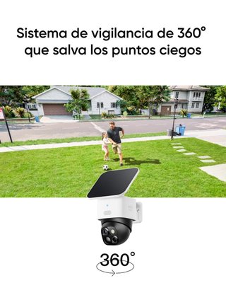 eufy Security SoloCam S340 cámara solar WiFi 3K