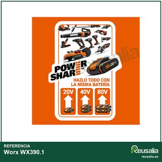 Worx WX390.1 martillo perforador 20V
