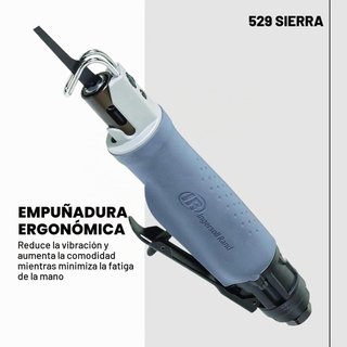 Ingersoll Rand sierra neumática 529 corte 360º