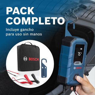 Bosch Cargador batería coche C80-Li 15A
