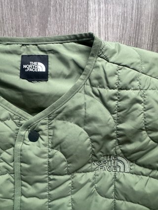 The North Face chaleco verde puffer outdoor y2k