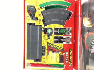 kit pista y coches slot scalextric monza