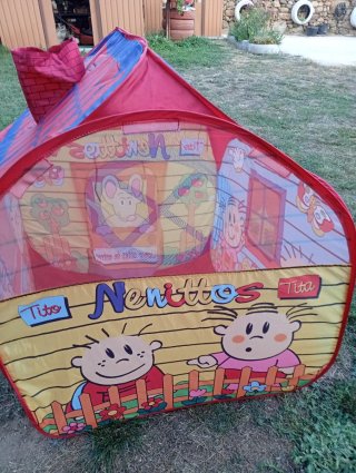 Casita de tela infantil "Nenitos"