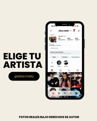 Póster Belén Aguilera | Foto exclusiva + Marco