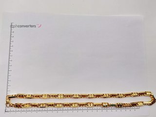 cadena oro 18k 60cm