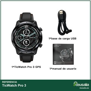 Ticwatch Pro reloj inteligente batería larga