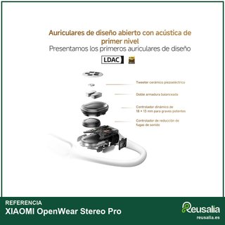 XIAOMI OpenWear Stereo Pro auriculares bluetooth