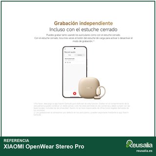 XIAOMI OpenWear Stereo Pro auriculares bluetooth