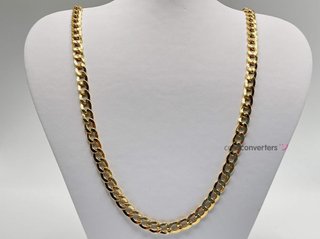 cadena oro 18k 70cm