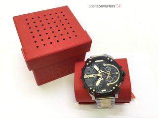 reloj pulsera premium caballero diesel mr. daddy 2.0 dz7459