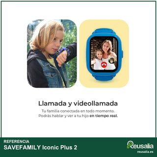 SaveFamily Iconic Plus 2 reloj GPS niño SIM