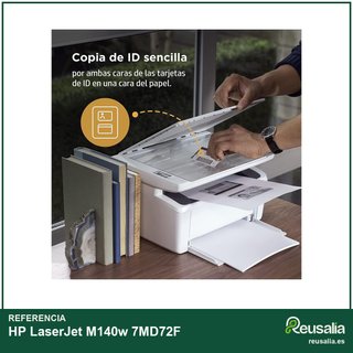 HP LaserJet M140w 7MD72F láser A4 Wi-Fi 20ppm