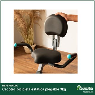 Cecotec bicicleta estática plegable 3kg
