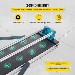 VEVOR cortador azulejos manual 120 cm acero