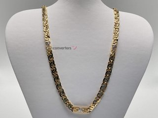 cadena oro 18k 60cm