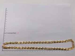 cadena oro 18k 60cm