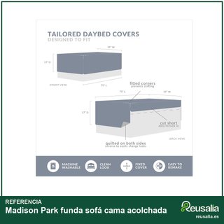 Madison Park funda sofá cama acolchada