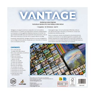 Vantage juego de mesa precintado