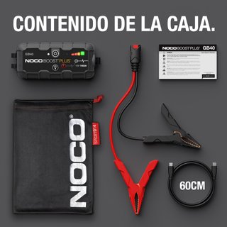 NOCO Boost GB40 1000A batería 12V portátil