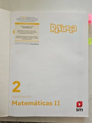 Matemáticas II. bachillerato. 2o