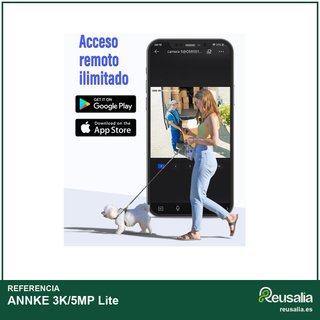 ANNKE 3K/5MP Lite grabador DVR seguridad cámaras