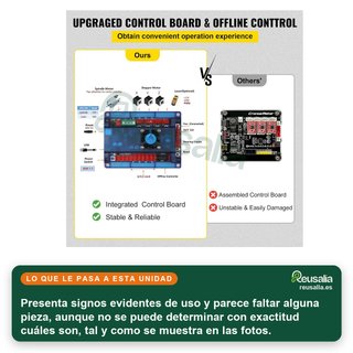 - VEVOR máquina grabado láser cnc profesional